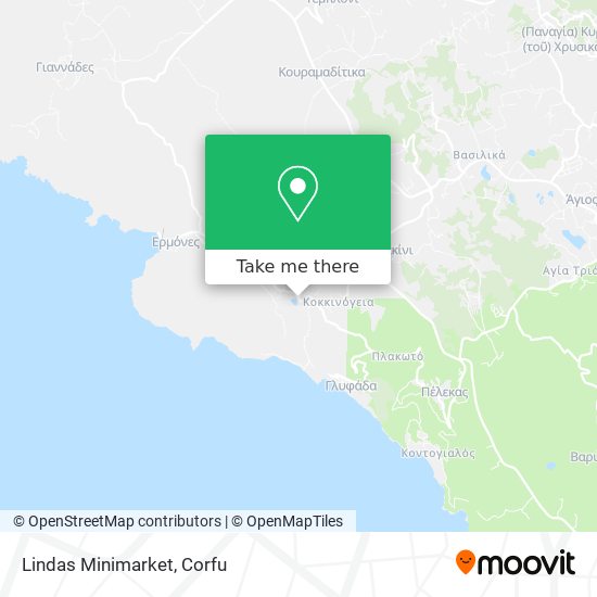 Lindas Minimarket map