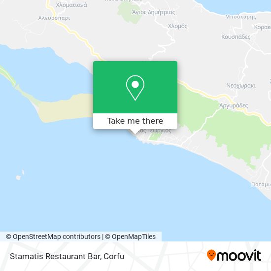 Stamatis Restaurant Bar map