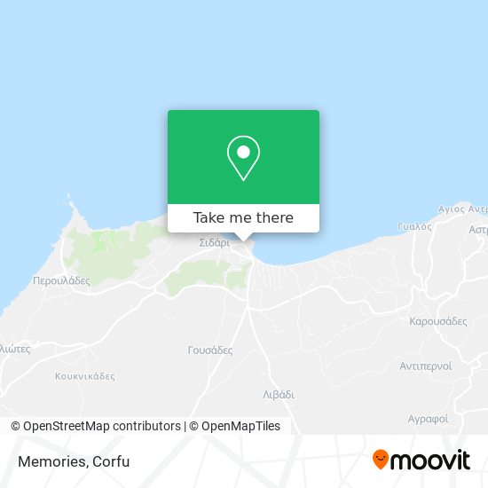 Memories map