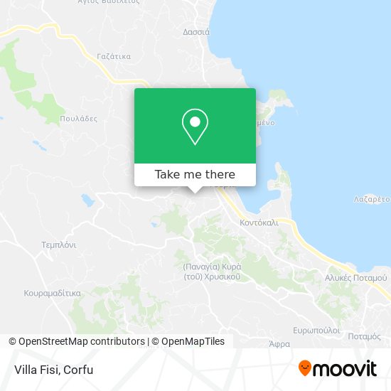 Villa Fisi map