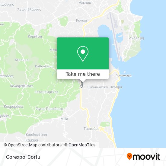 Corexpo map