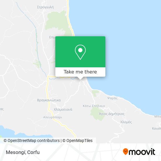Mesongí map