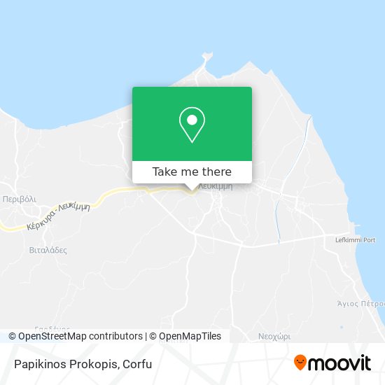 Papikinos Prokopis map