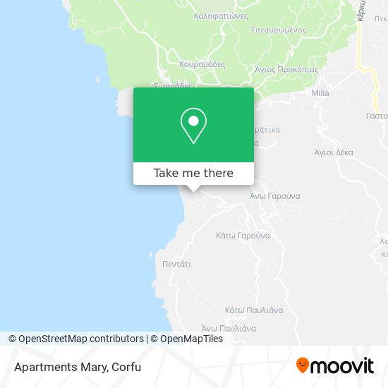 Apartments Mary map