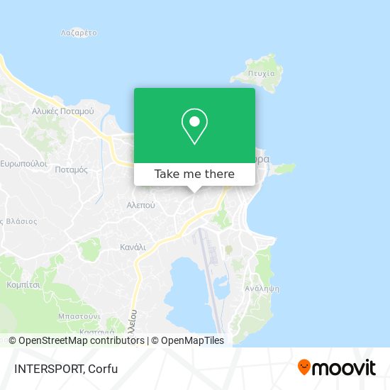 INTERSPORT map