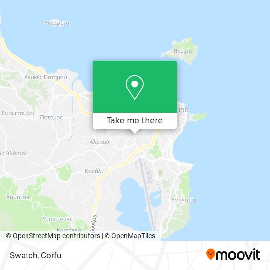 Swatch map