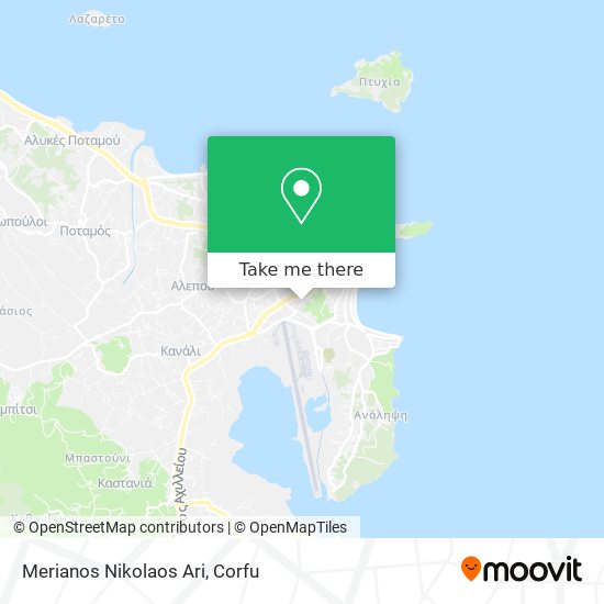Merianos Nikolaos Ari map