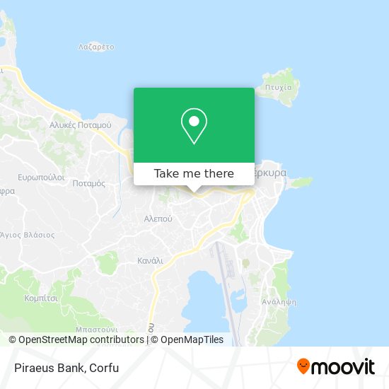 Piraeus Bank map