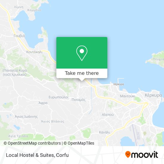 Local Hostel & Suites map