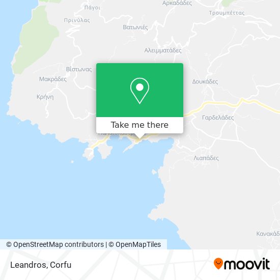 Leandros map