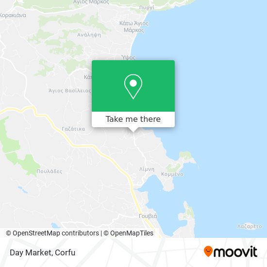 Day Market map