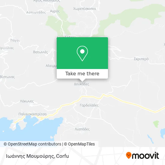 Ιωάννης Μουμούρης map