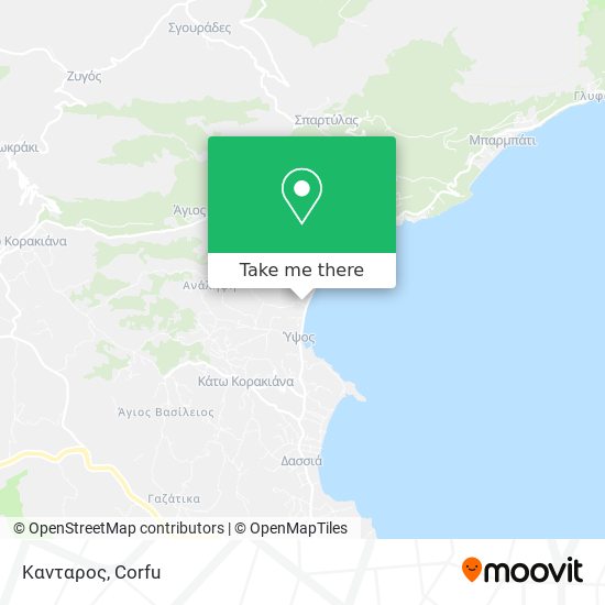 Κανταρος map