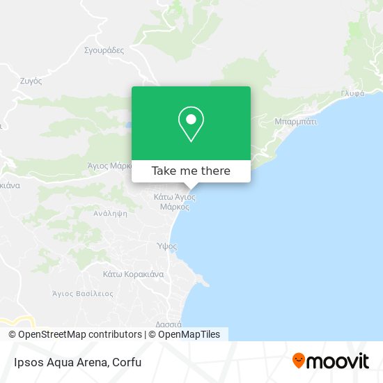 Ipsos Aqua Arena map
