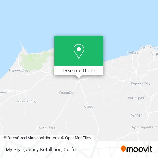 My Style, Jenny Kefallinou map