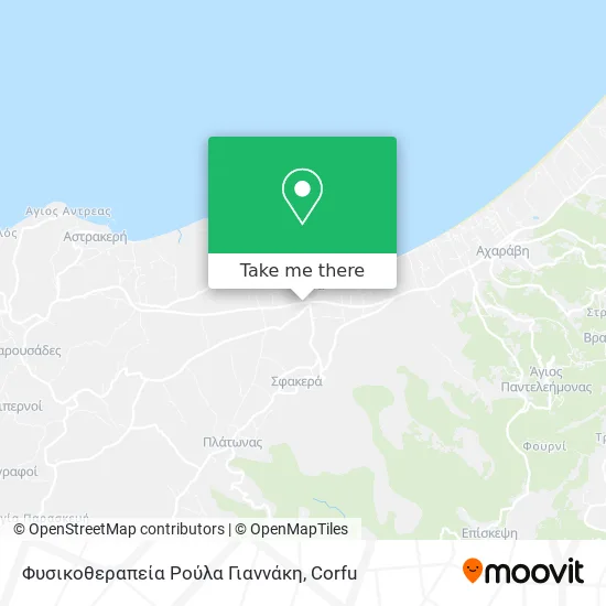 Φυσικοθεραπεία Ρούλα Γιαννάκη map