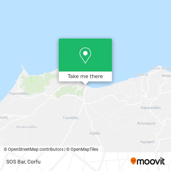 SOS Bar map