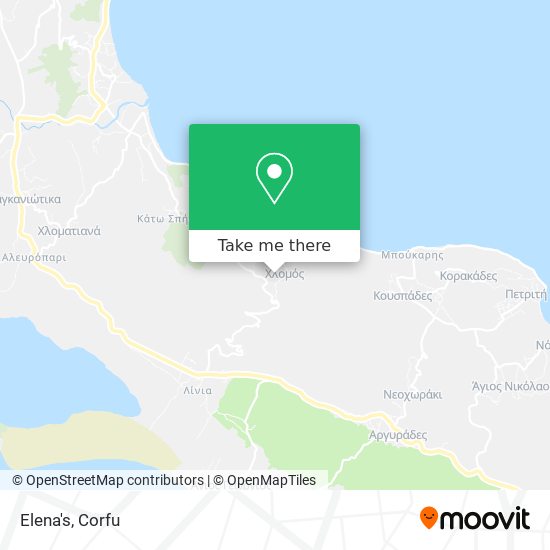 Elena's map