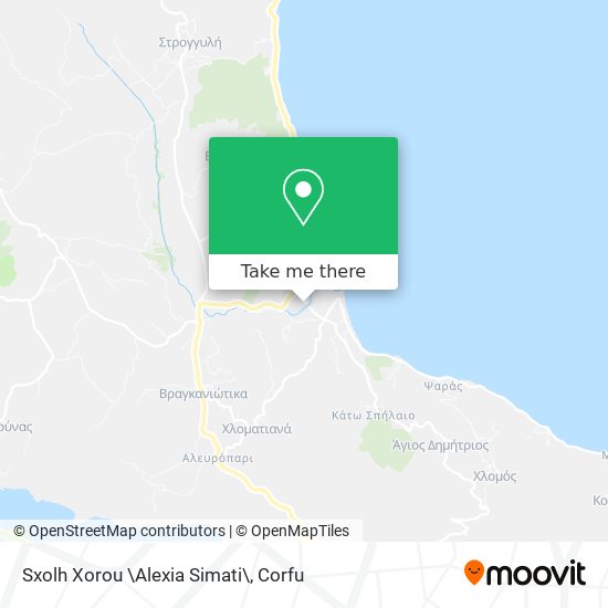 Sxolh Xorou \Alexia Simati\ map