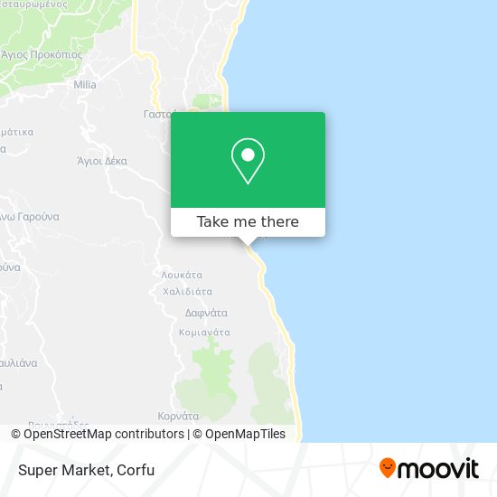 Super Market map