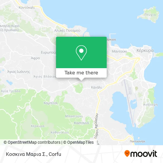 Κοσκινα Μαρια Σ. map