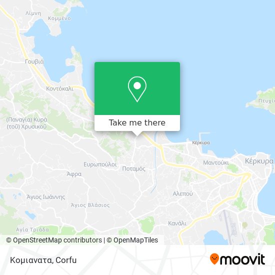 Κομιανατα map