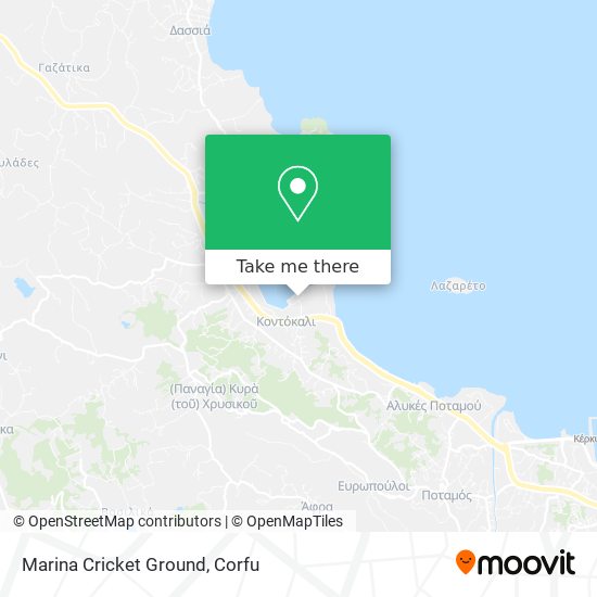 Marina Cricket Ground map