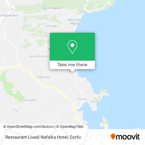 Restaurant Livadi Nafsika Hotel map