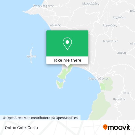 Ostria Cafe map