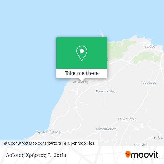 Λοΐσιος Χρήστος Γ. map