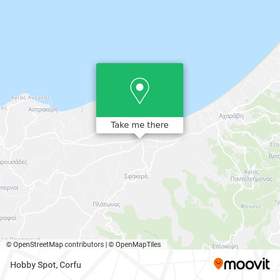 Hobby Spot map