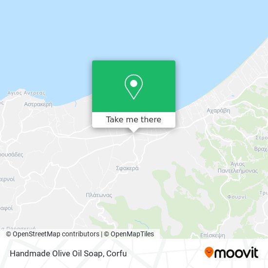 Handmade Olive Oil Soap map