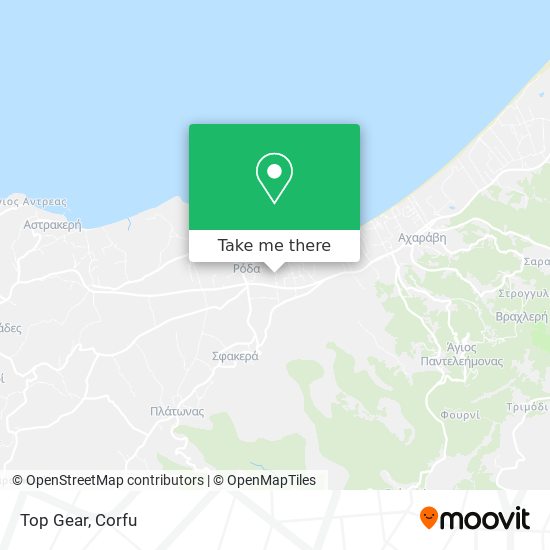 Top Gear map