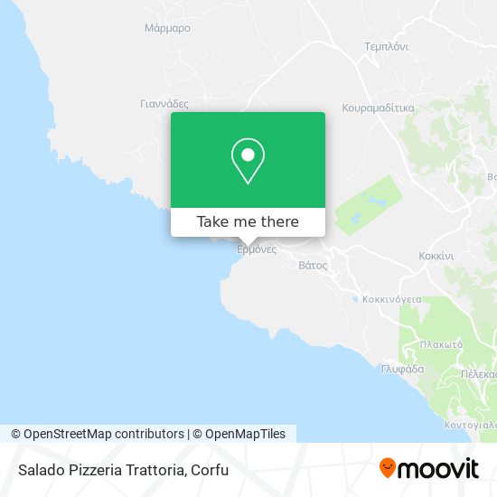 Salado Pizzeria Trattoria map