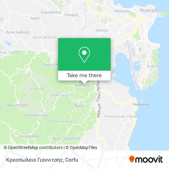 Κρεοπωλειο Γιαννιτσης map