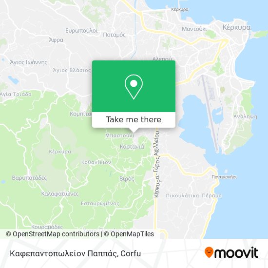 Καφεπαντοπωλείον Παππάς map