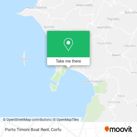 Porto Timoni Boat Rent map