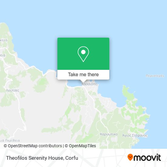Theofilos Serenity House map