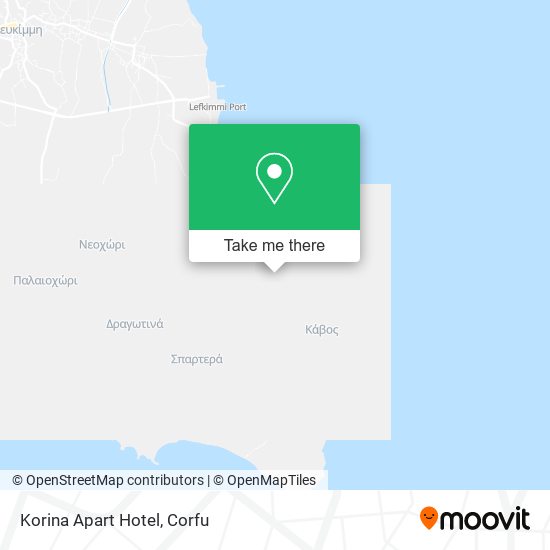 Korina Apart Hotel map