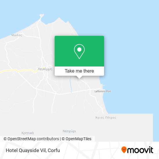 Hotel Quayside Vil map