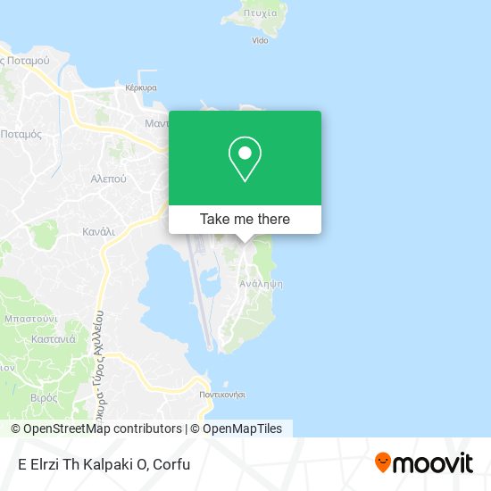 E Elrzi Th Kalpaki O map