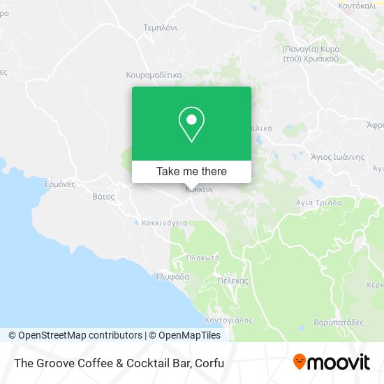 The Groove Coffee & Cocktail Bar map