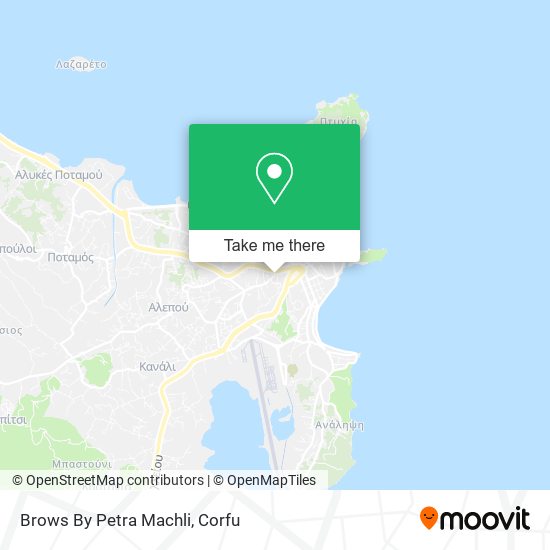 Brows By Petra Machli map