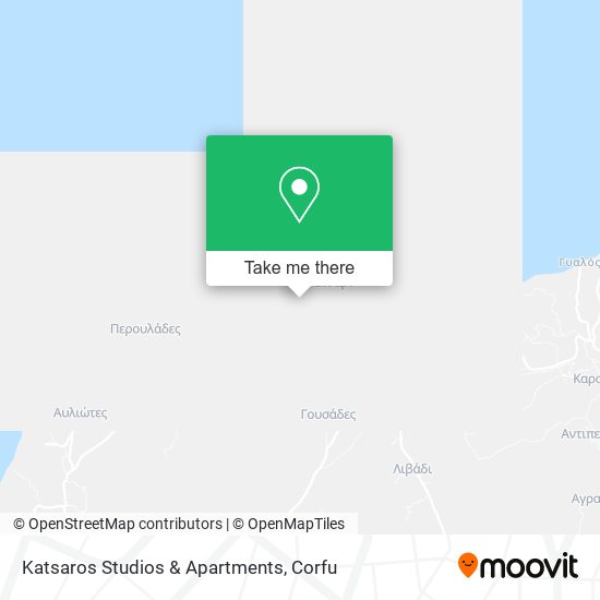 Katsaros Studios & Apartments map