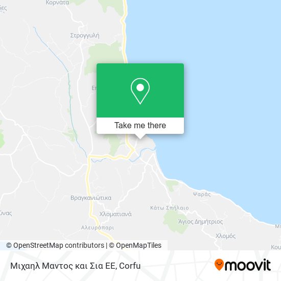 Μιχαηλ Μαντος και Σια ΕΕ map