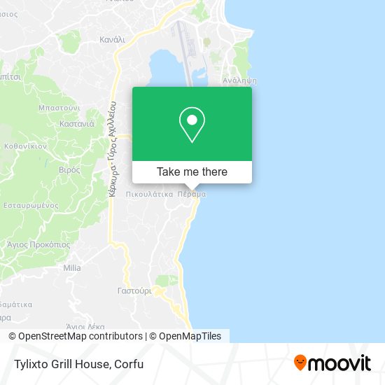 Tylixto Grill House map