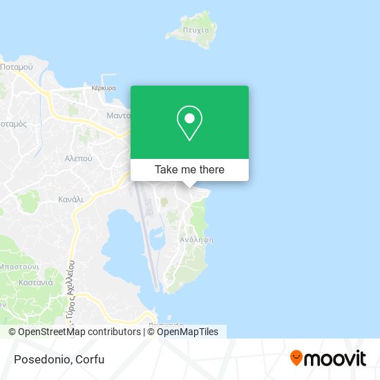 Posedonio map
