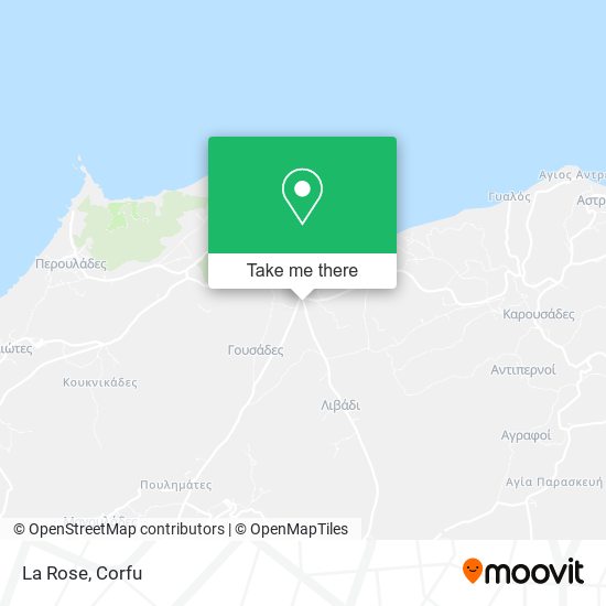 La Rose map