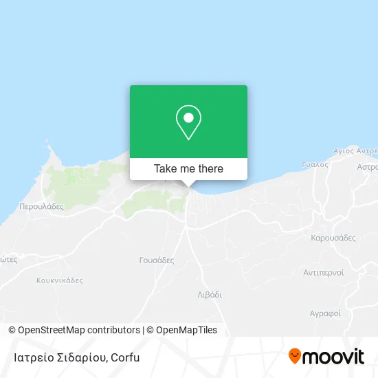Ιατρείο Σιδαρίου map