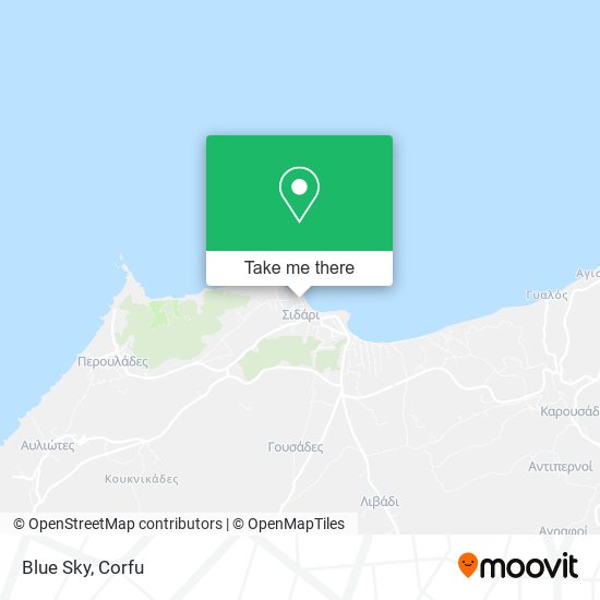Blue Sky map